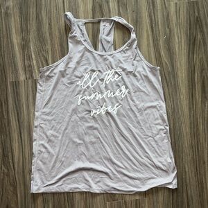 Light purple, workout tank, Champion, M